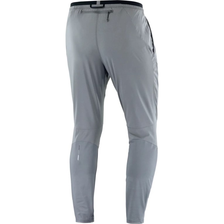 Grey Salomon Cross Run Men's Sport Pants | IE AL7965